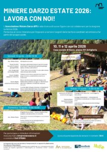 Corso per Guide delle Miniere di Darzo Corso per Guide delle Miniere di Darzo